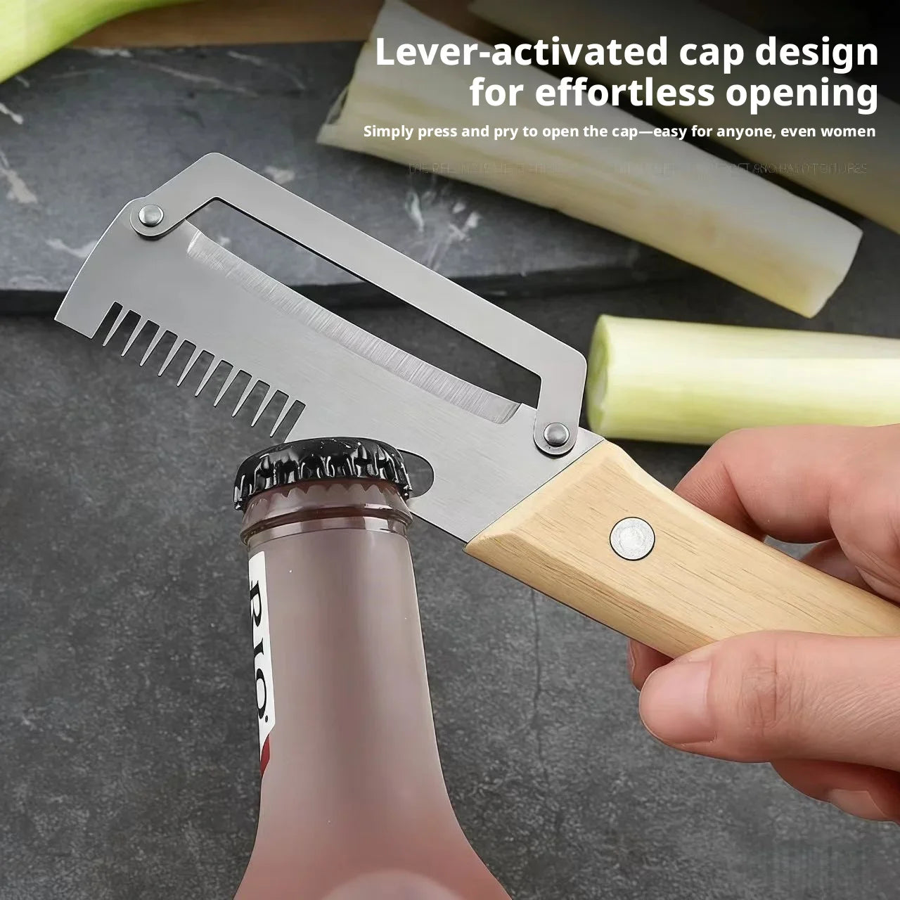 2026 New Paring Knife Ergonomic Wood Handle Knife