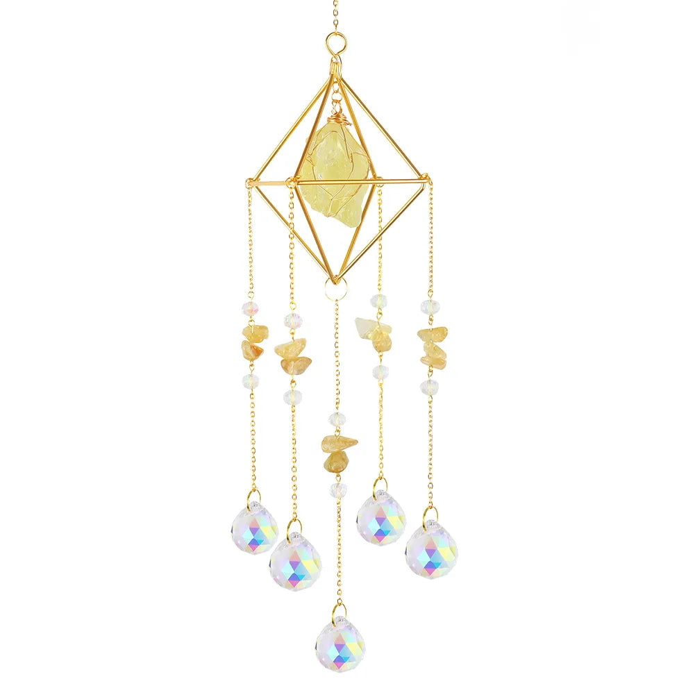 Crystal Prisms Pendant Wind Chime