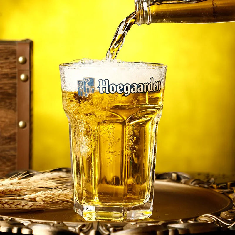 3L White Craft Beer Glass Heat Resistant Large Hexagonal Pint Glass