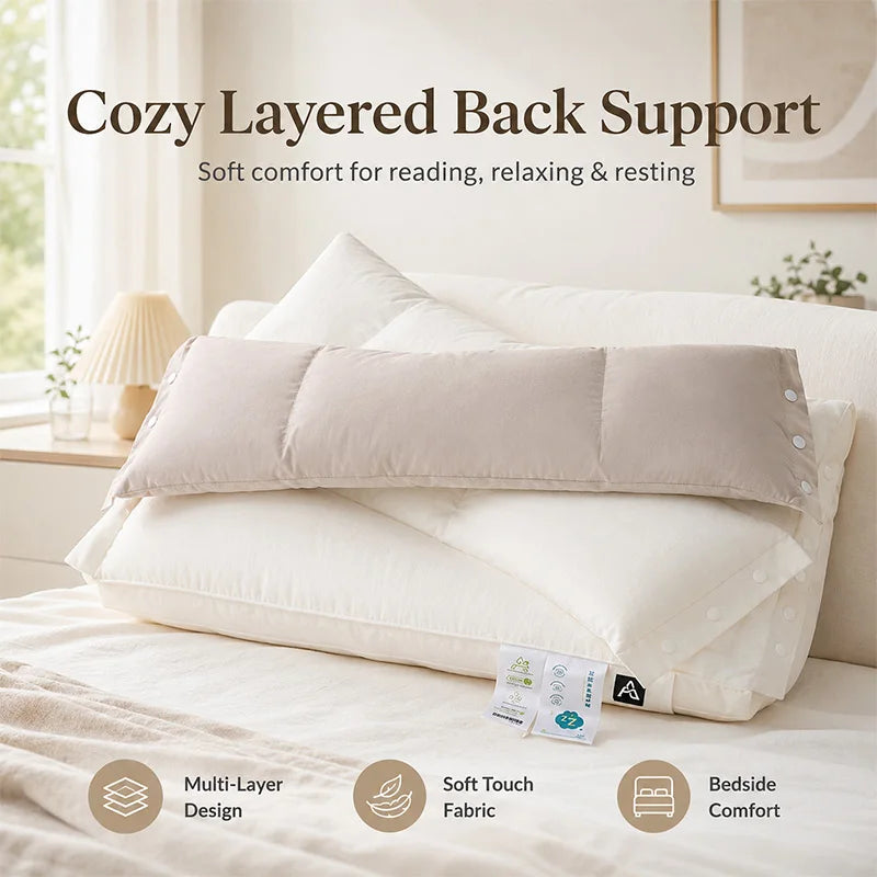 2pcs Pillows 3-in-1 Detachable Pillows, Multifunctional
