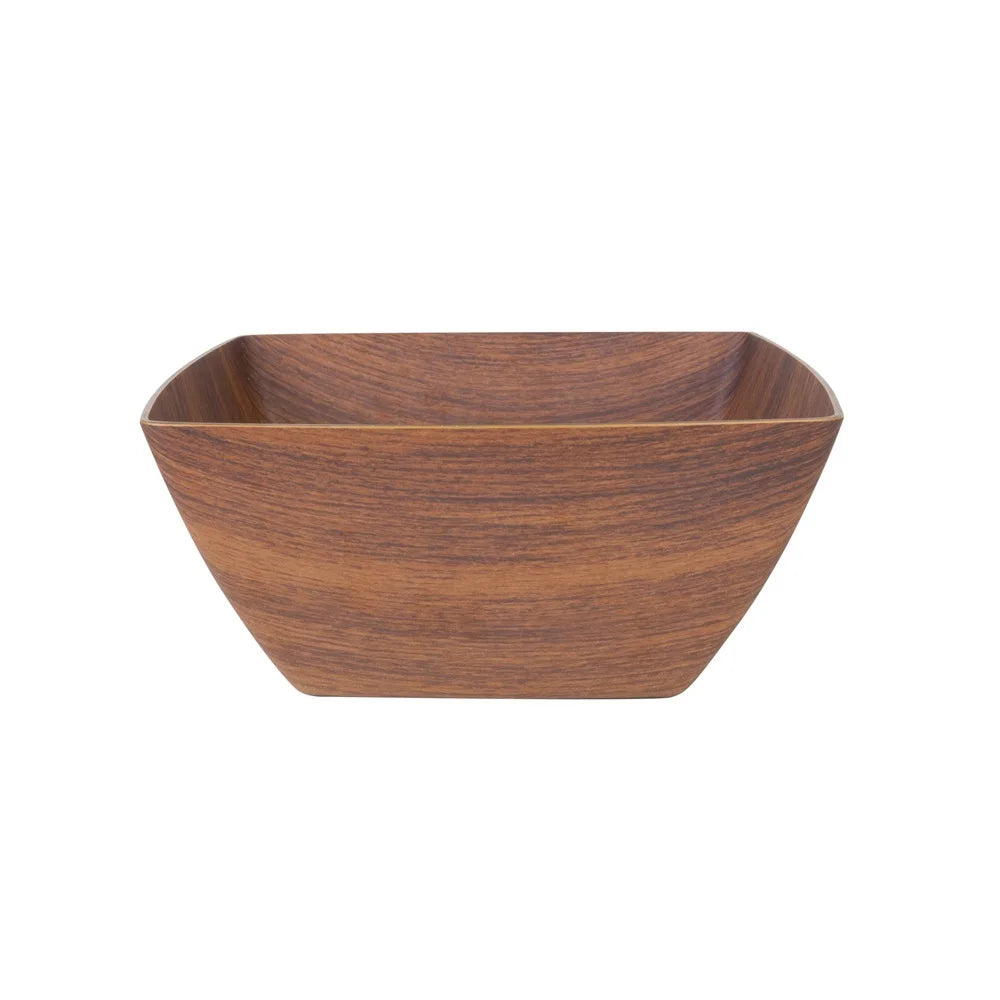 Large 9 Inch Mahogany Serving Bowl Dishwasher Safe