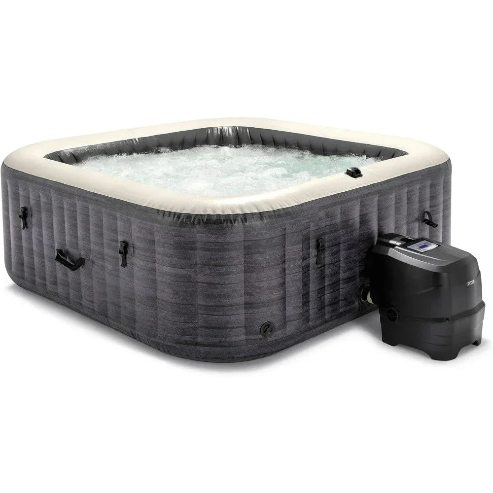 Outdoor Hot Tubs Set, Energy Efficient Spa Cover