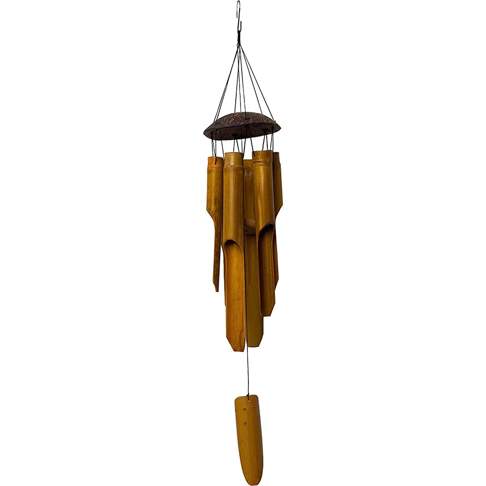Bamboo Coconut Wind Chime Handmade