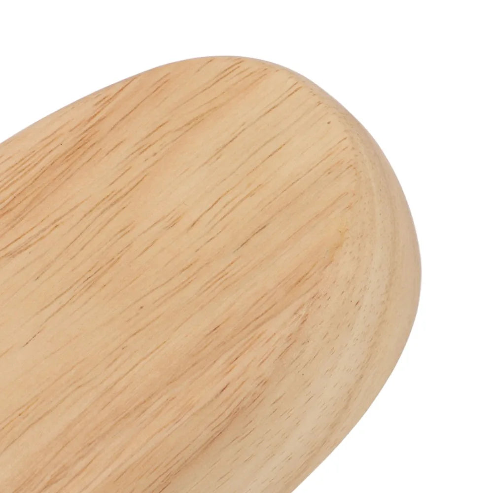 Portable Wooden Fruit Bowl Boat Smooth Large-capacity