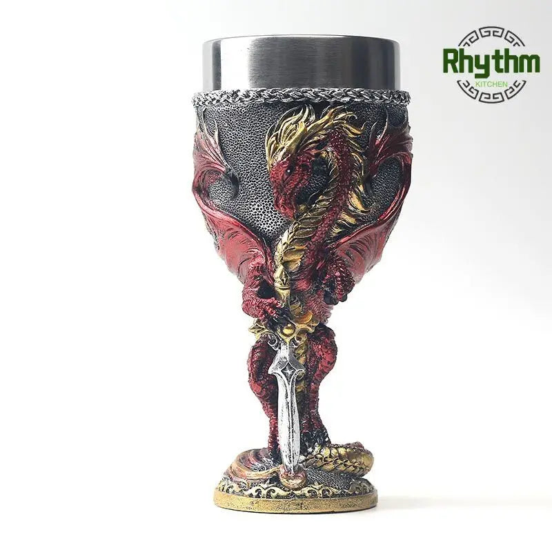 54 Styles Viking Pirate Series: Stainless Steel  Champagne Glass