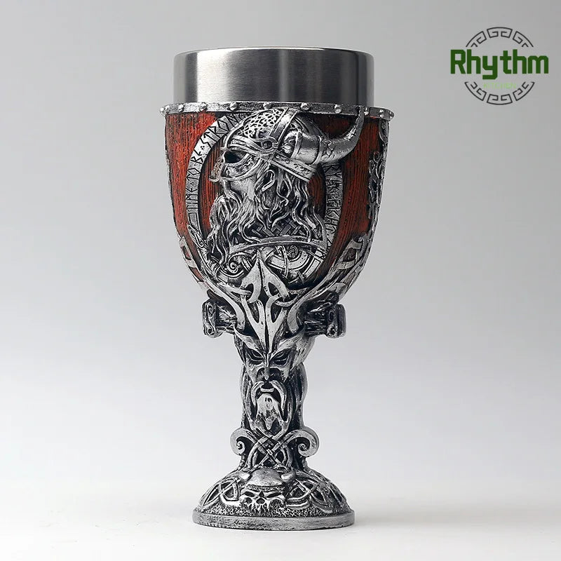 54 Styles Viking Pirate Series: Stainless Steel  Champagne Glass