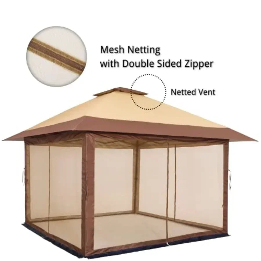Suntime Pop Up Gazebo Polyester  Tent