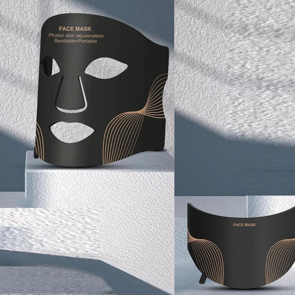 Red Light therapy Mask 460nm 660nm 850nm LED