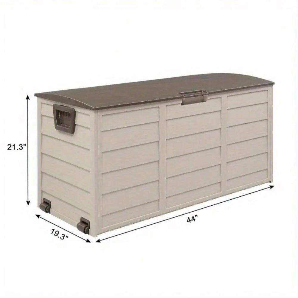 75 Gal Deck Box Outdoor Storage Box