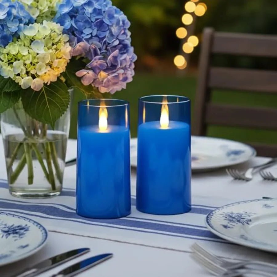 Realistic Flickering Flameless Candles, Battery Operated Candles,
