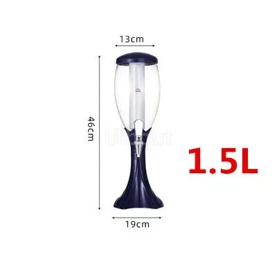 1.5L 3L Wine Beer cocktail Beer Pagoda Tea Bucke
