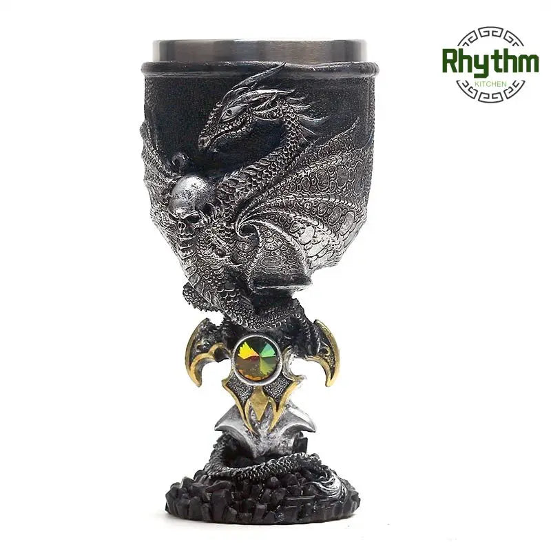 54 Styles Viking Pirate Series: Stainless Steel  Champagne Glass