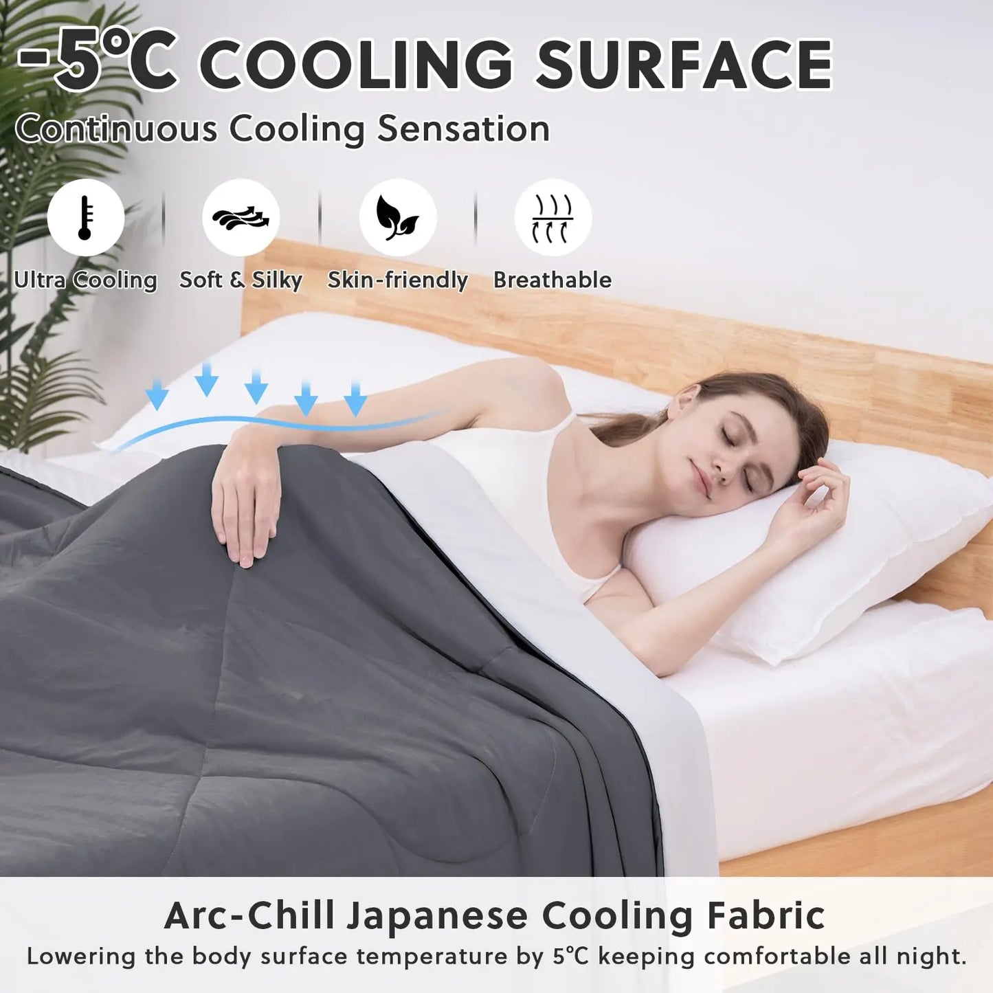 One Cool Comforter, Double-Sided Cold for Hot Sleepers