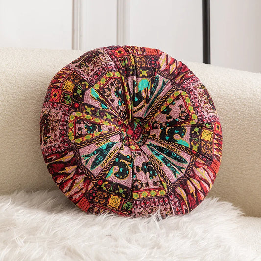 Floor Pillow Round Large Circle Cushion for Indoor Outdoor
