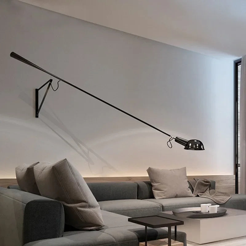 Wall Lamp LED Long Adjustable Rocker Arm