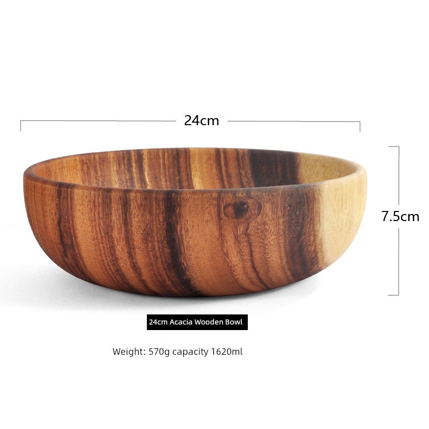 Acacia Wooden Bowl Salad Bowl Woodware