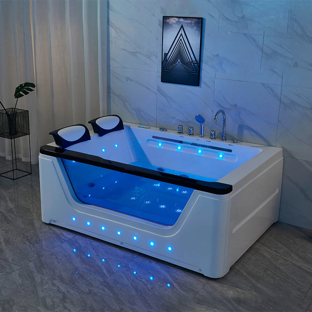 1700mm Chromotherapy Whirlpool Hot Tub