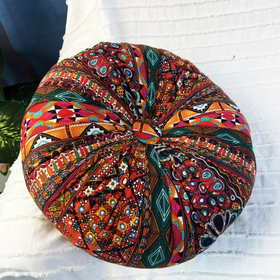 Floor Pillow Round Large Circle Cushion for Indoor Outdoor