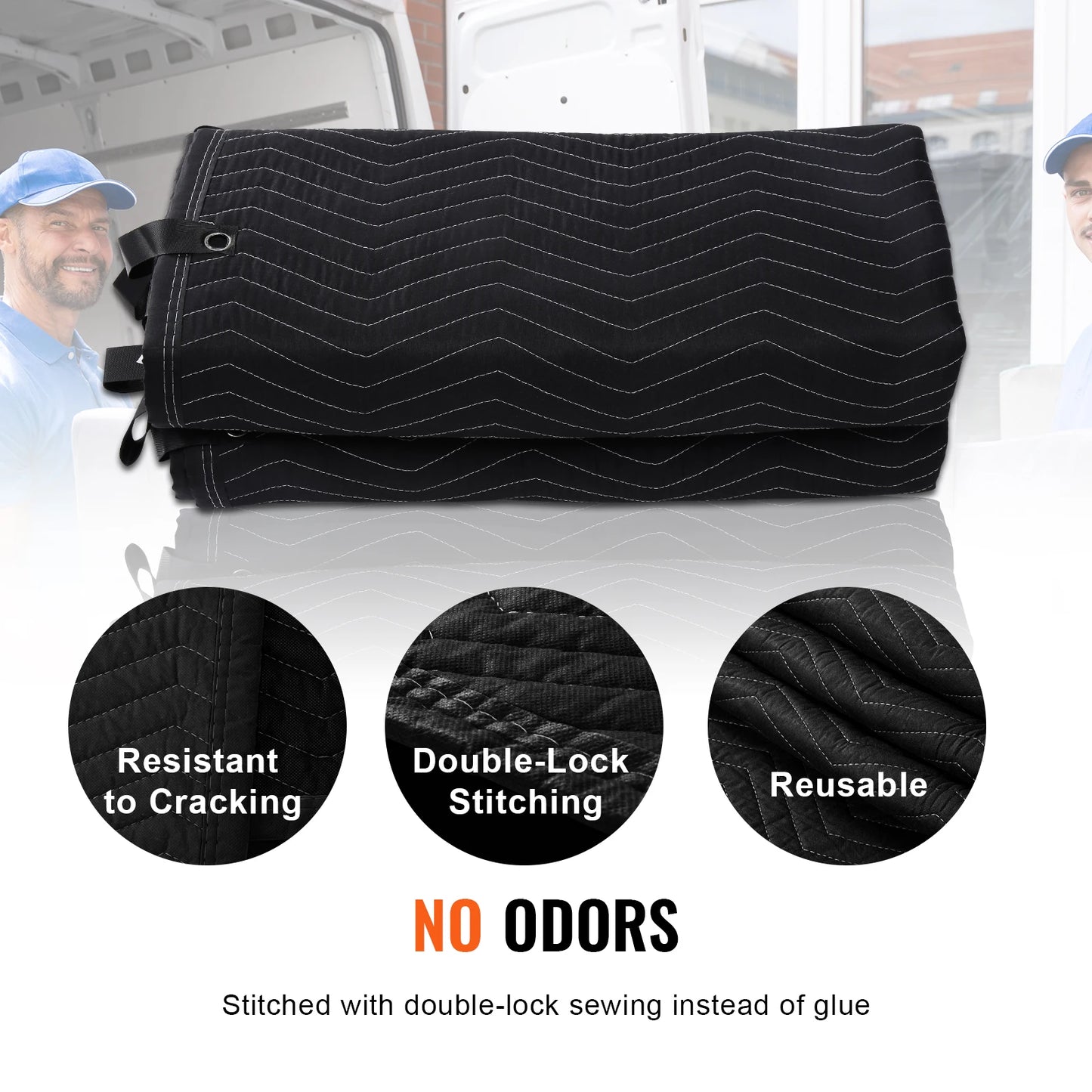 96" x 80" Sound Dampening Blanket Noise Blocking