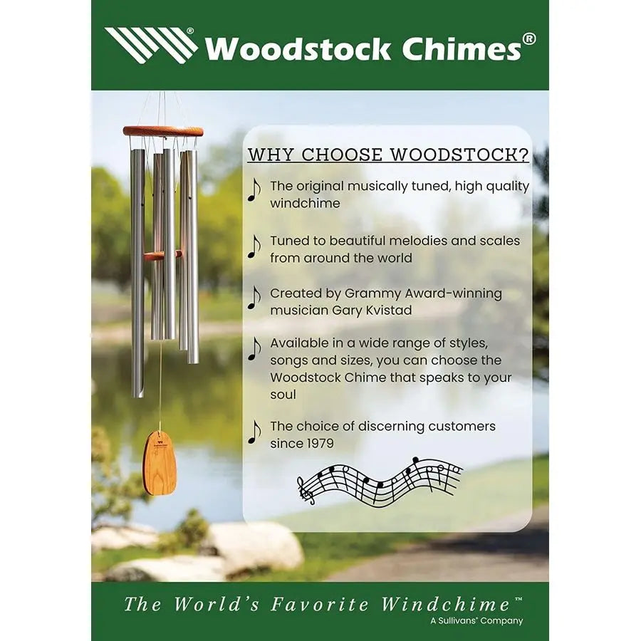 Wind Chimes  57 Silver Wind Chime of  Westminster