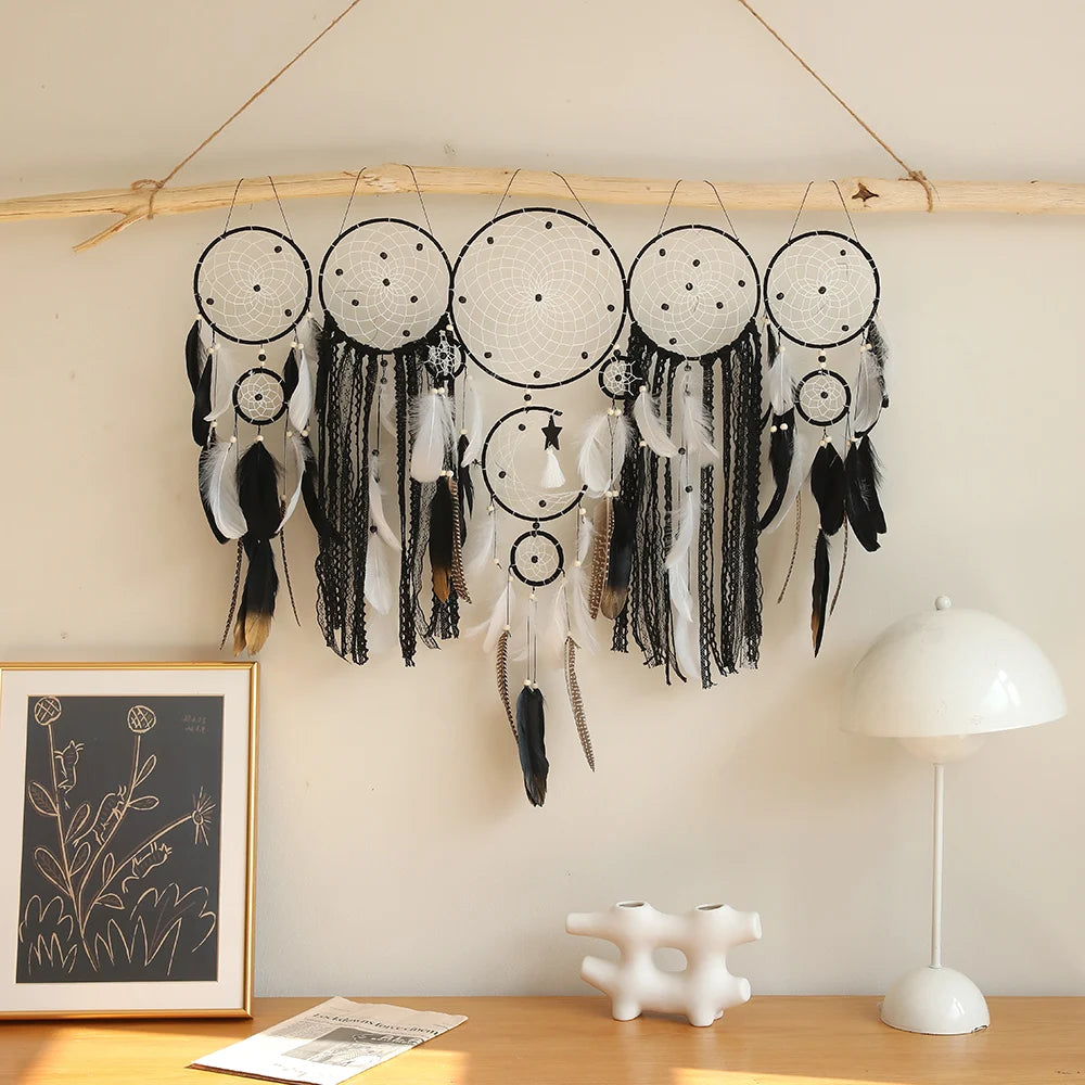 5pcs Dreamcatcher Set - Large Wall Hanging