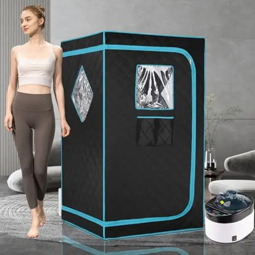 Portable Steam Sauna with 1500W 4L Steamer