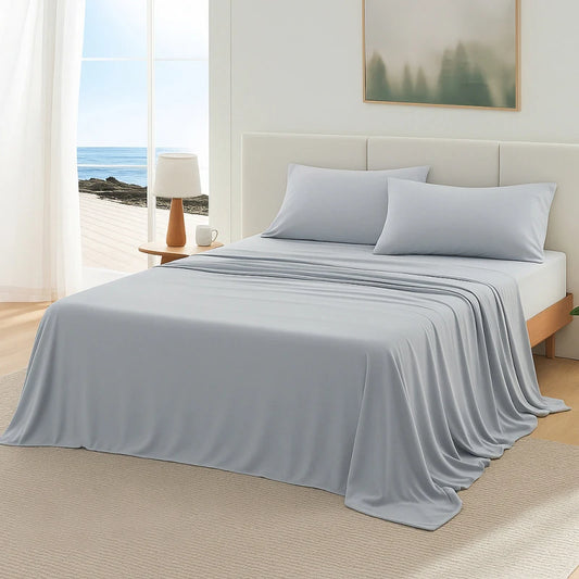 Summer Ice Silk Cooling Blanket Lightweight Breathable