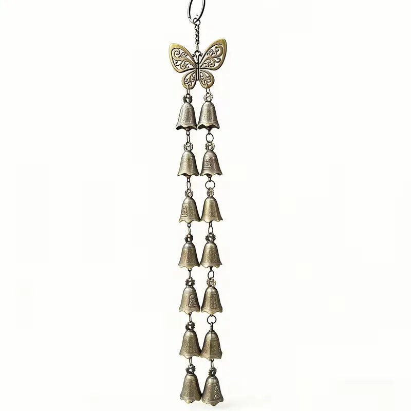 Butterfly Wind Chime Metal, Retro Iron Chime