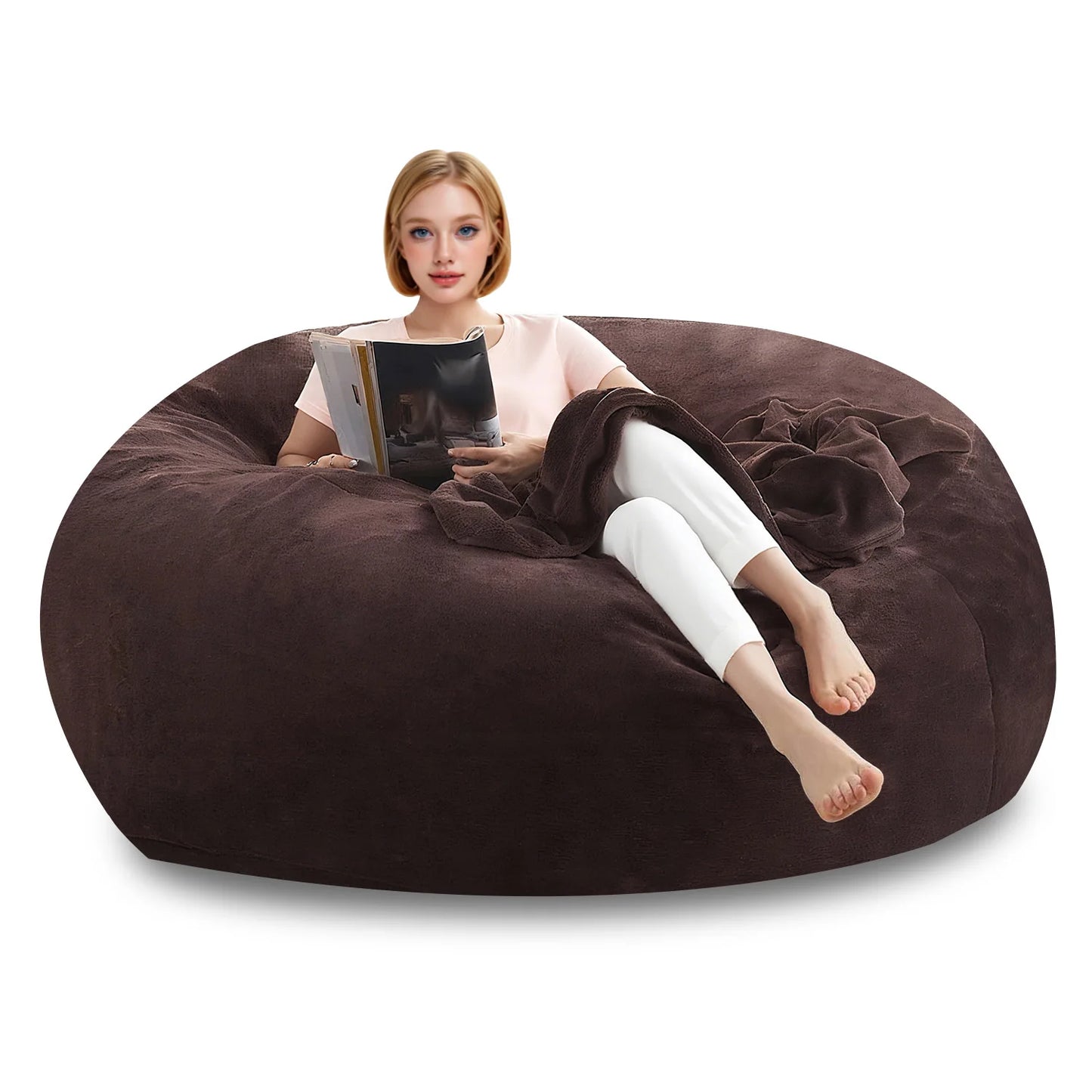 120CM×120CM×60CM, adult beanbag chair  memory foam chair,