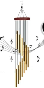 Large Deep Tone Memorial Wind Chimes