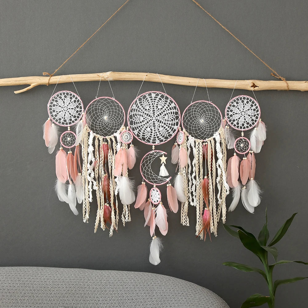 5pcs Dreamcatcher Set - Large Wall Hanging