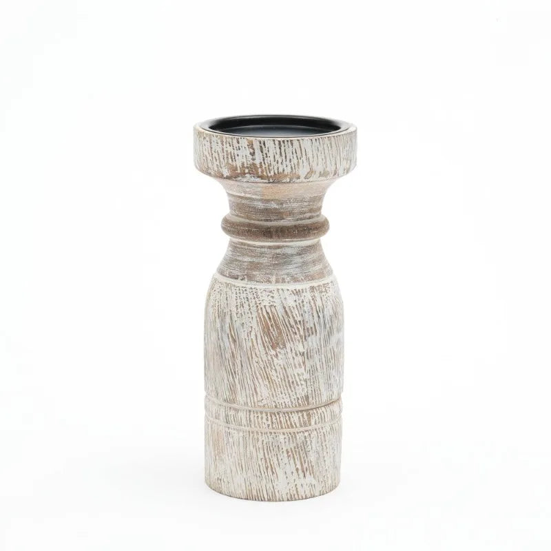 Wooden Centerpiece Candle Holder Elegant