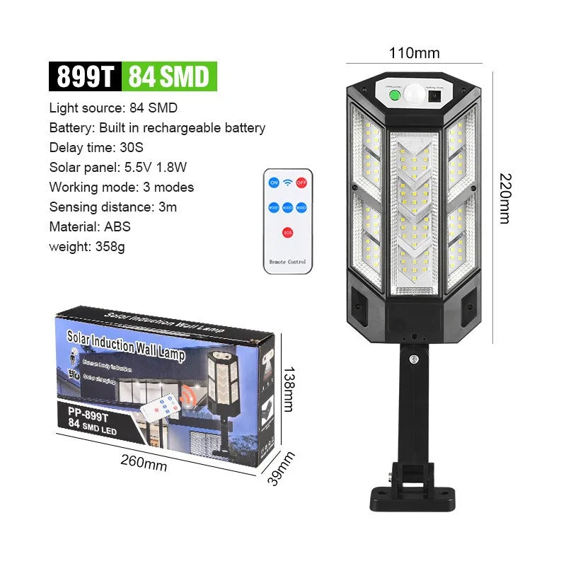 Solar Street Light Led OutdoorIp65 Waterproof