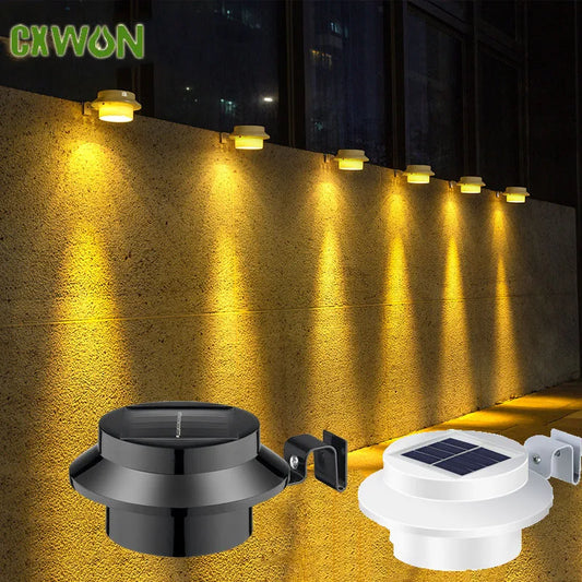 Solar Powered Lights Outdoor Fence LED Lighting