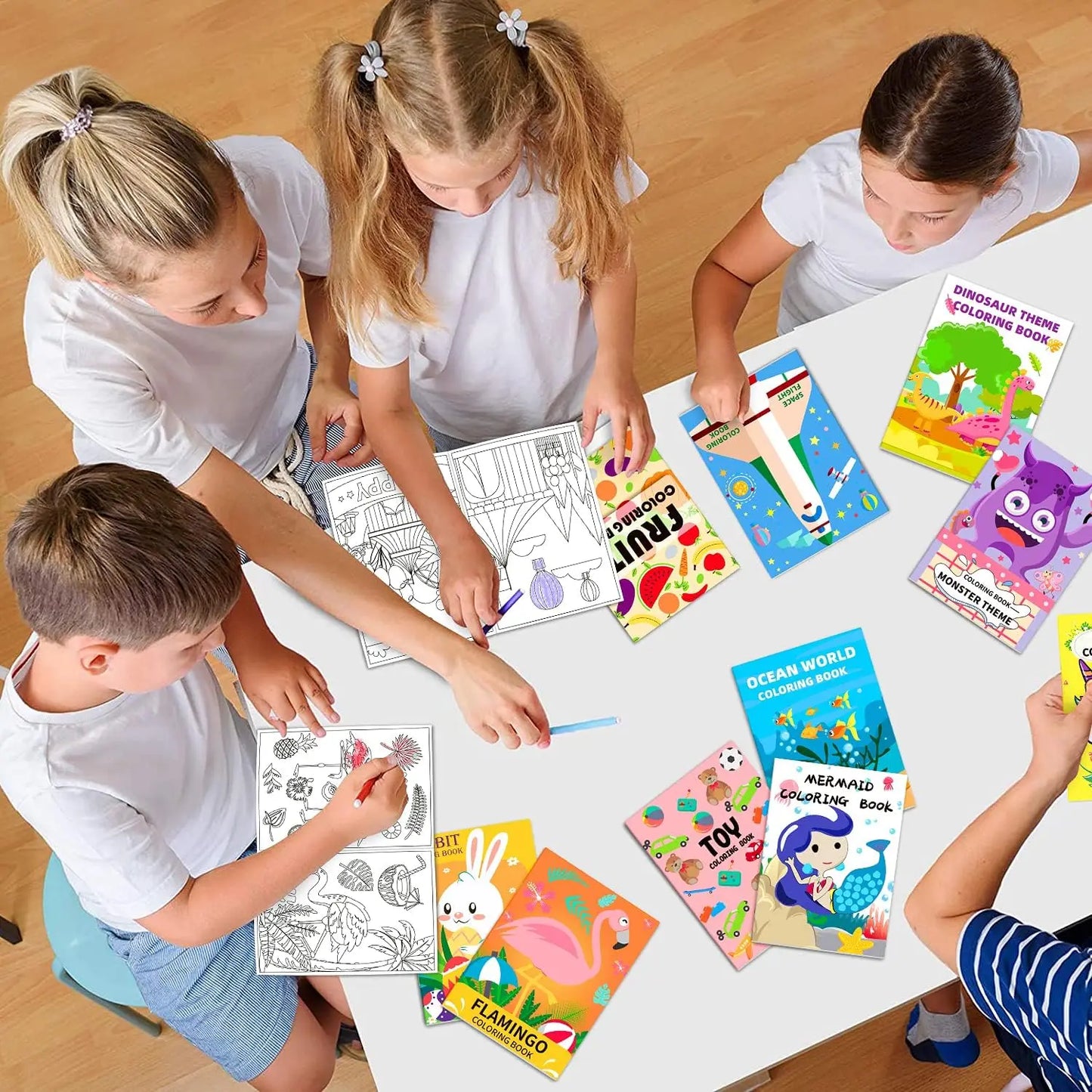 40 Pack Coloring Books for Kids Ages 2-4, 4-8, 8-12