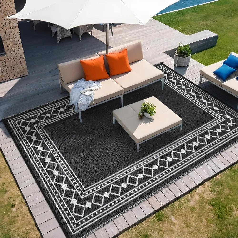 9x12 Outdoor Area Rug, Waterproof