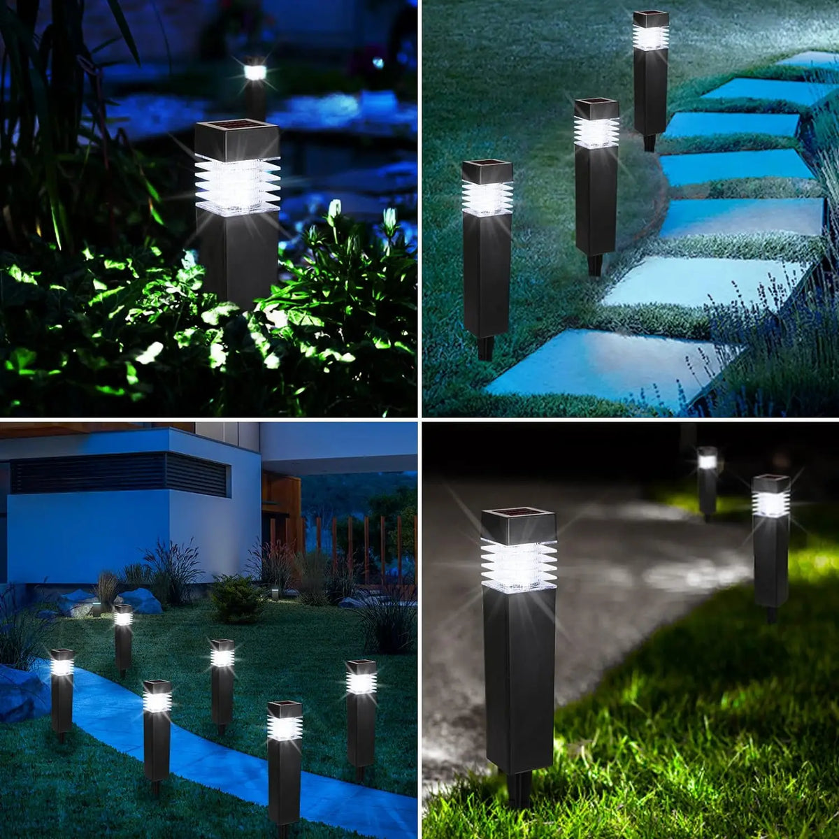 Solar Garden Lights LED Solar Pathway Lights