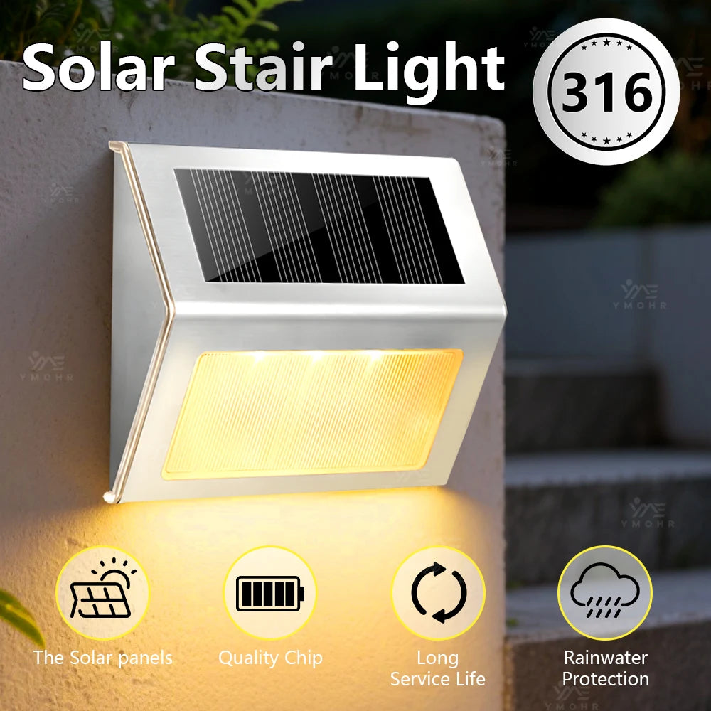 Wall Light Solar LED Lights Outdoor Lamp Solar