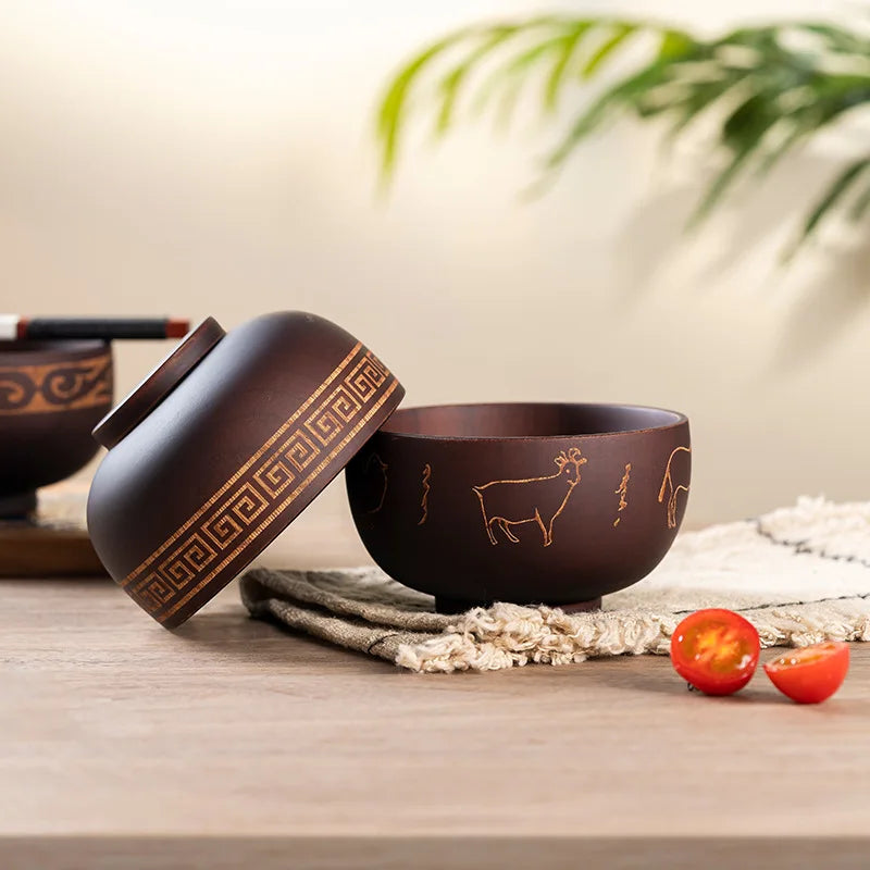 Wooden Soup Bowls,Salad Bowls,Natural Bowls,