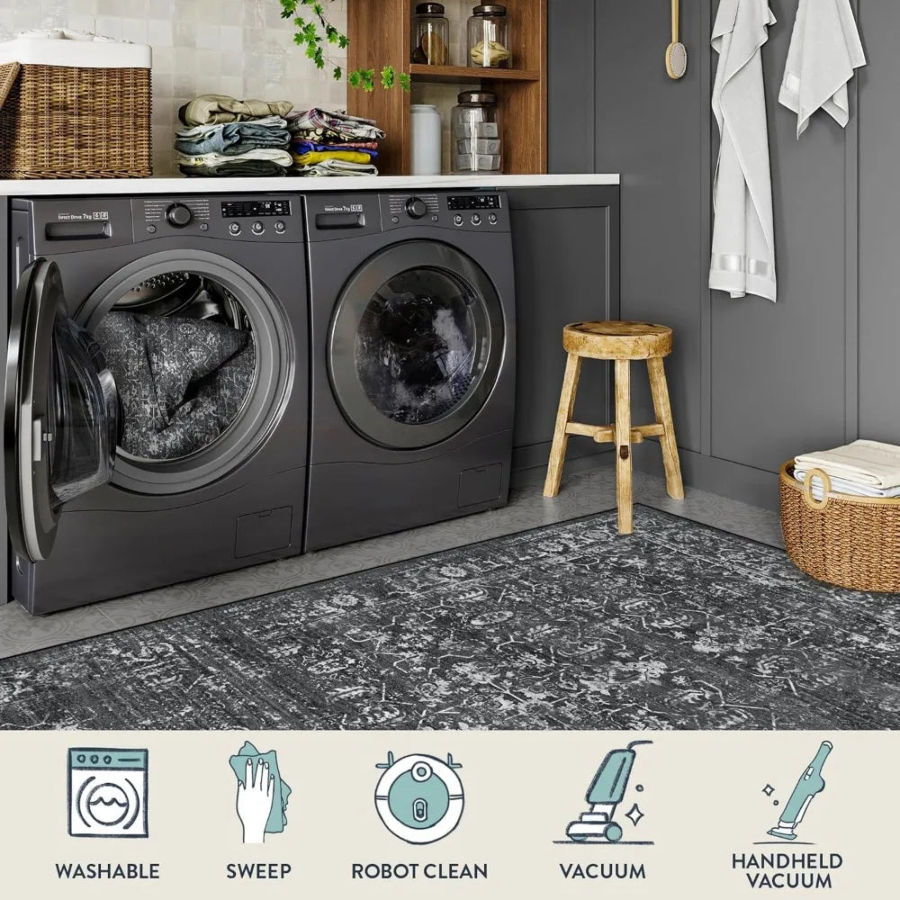 Area Rugs 9x12 Living Room Soft Large Rugs  Non Slip