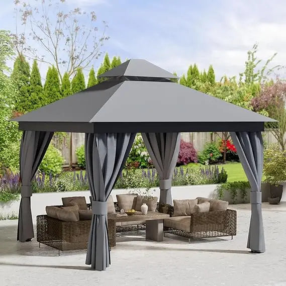 Outdoor Patio Gazebo - Heavy Duty Party Tent