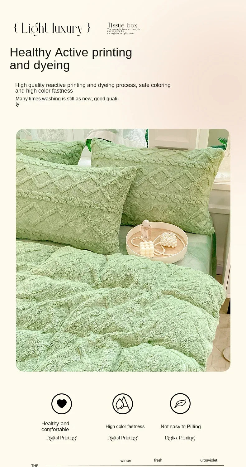 Milk Fleece  Autumn/winter Pillow Cases