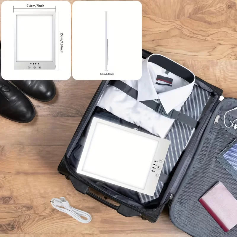 Sadness Treatment Lamp,10000 Lux LED Daylight, 3 Color Temperatures