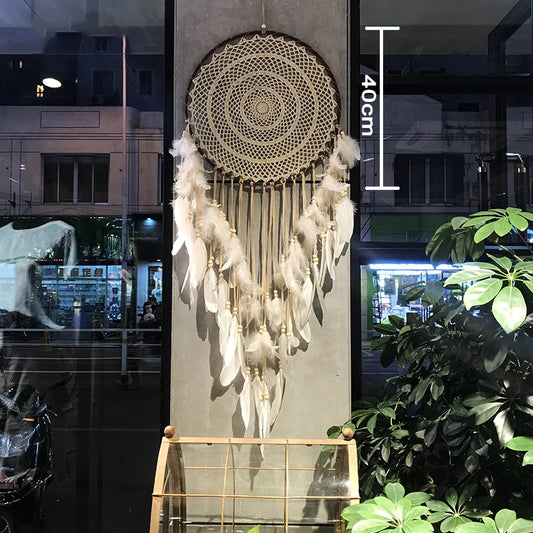 big dream catcher hanging/light decoration