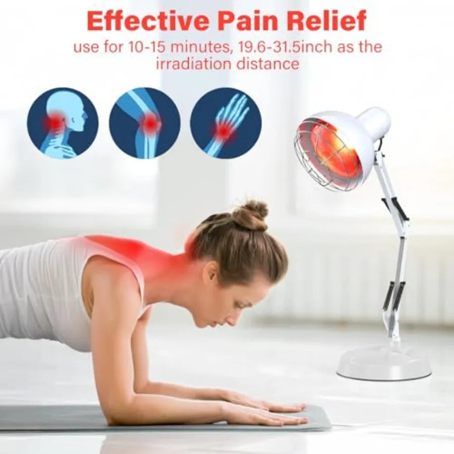 Near Infrared Lamp, Infrared Therapy Bulb Heat Lamp Red Light Therapy