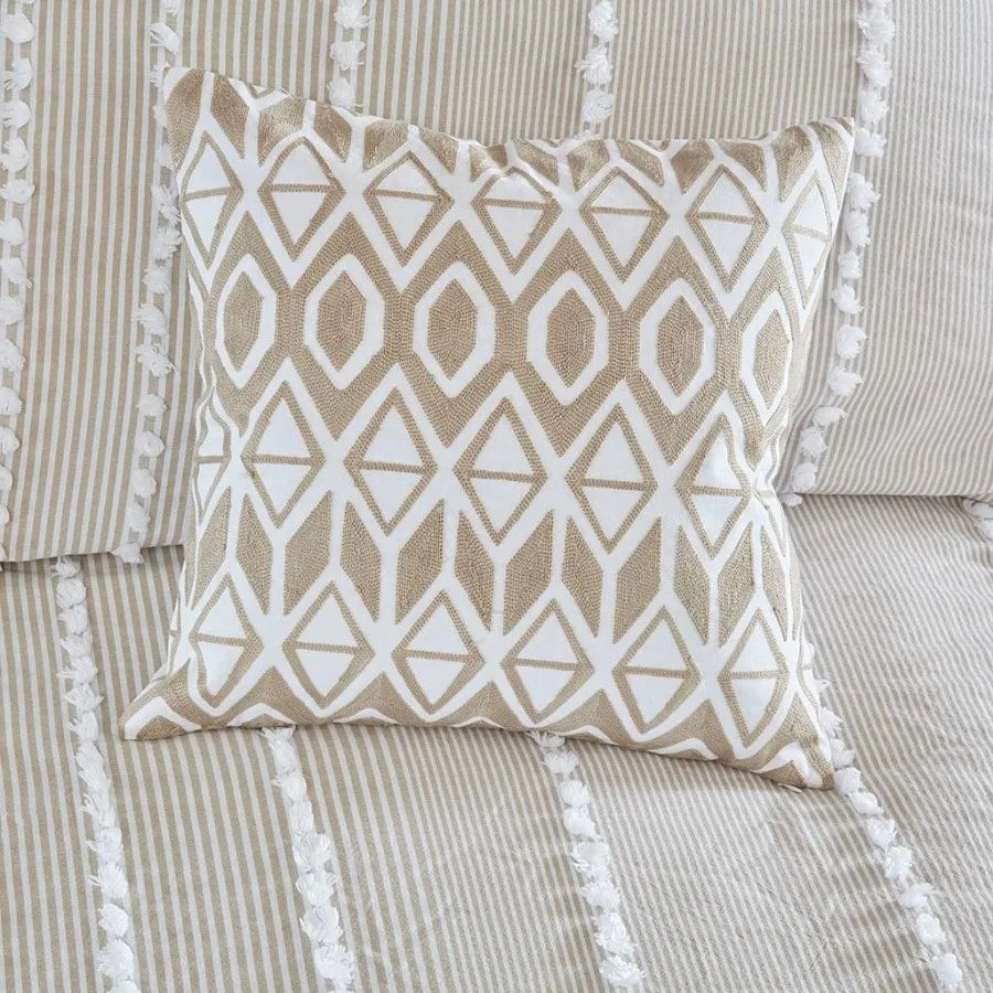Embroidered Cn Oblong Drative Pillow