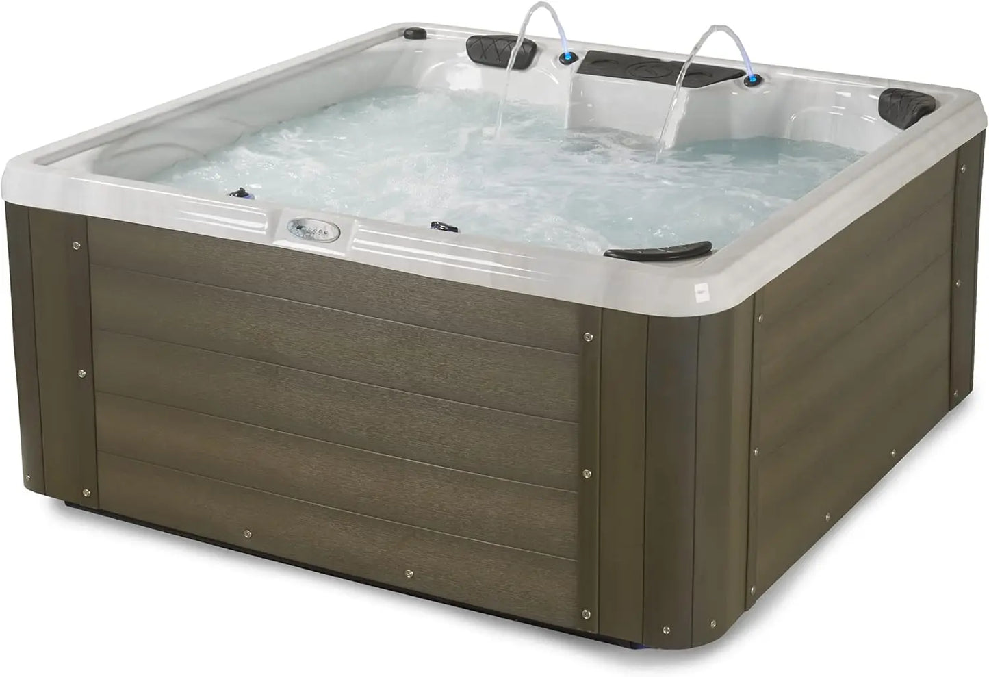 Essential outdoor hot tub, seats 5-6, seating