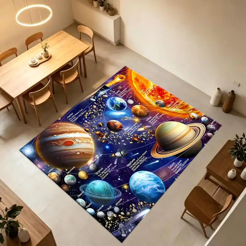 Velvet Area Rugs for Living Room, Bedroom, Study, Entryway