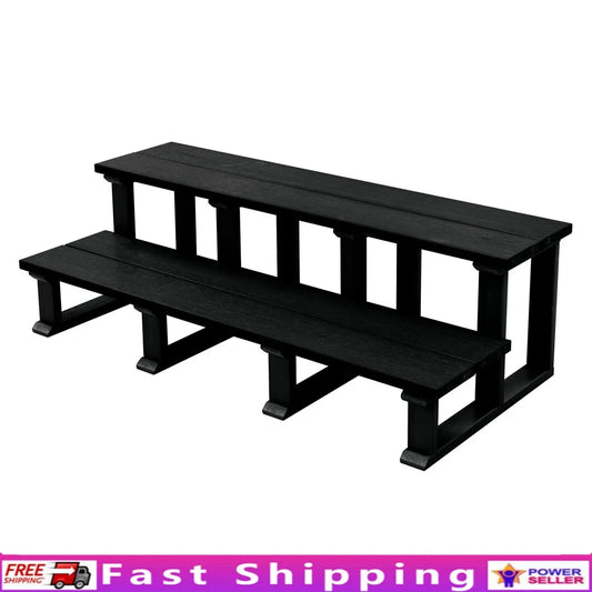 Hot Tub Steps Two Tier 48 Inch Wide