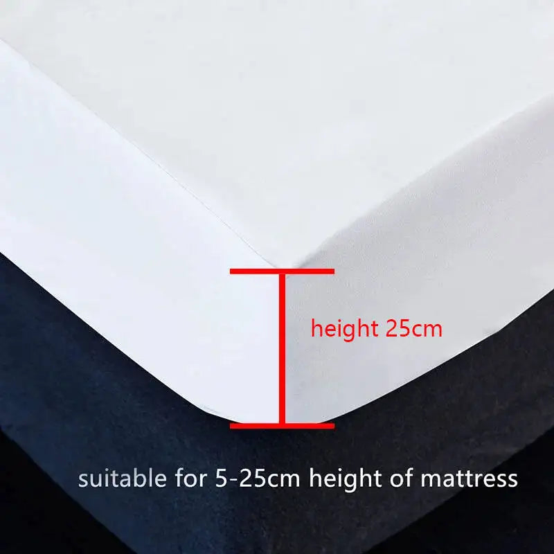 1pc Angelic Jesus Christ Print Fitted Sheet Deep Pocket Elastic Mattress Cover